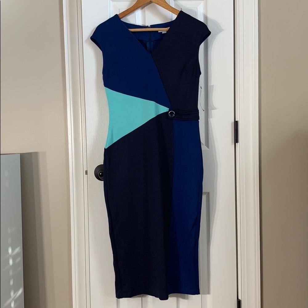 Color block NY&Co. midi dress